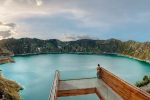 La maravillosa Laguna de Quilotoa en Ecuador